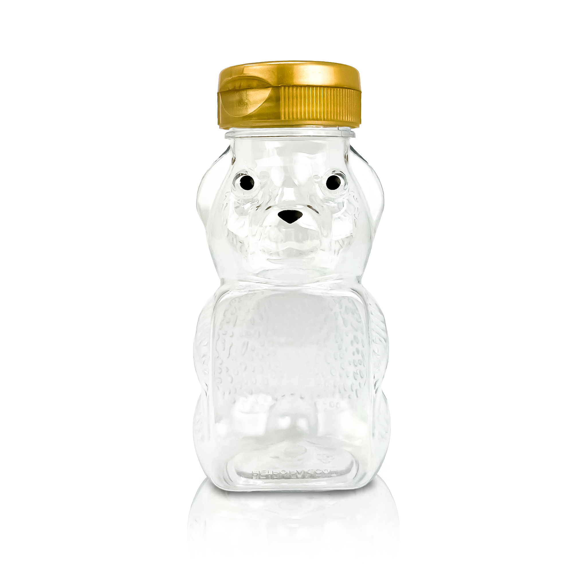 6 oz. wt. Plastic Panel Bear (tray of 96) [PBR-6] | Blue Sky Bee