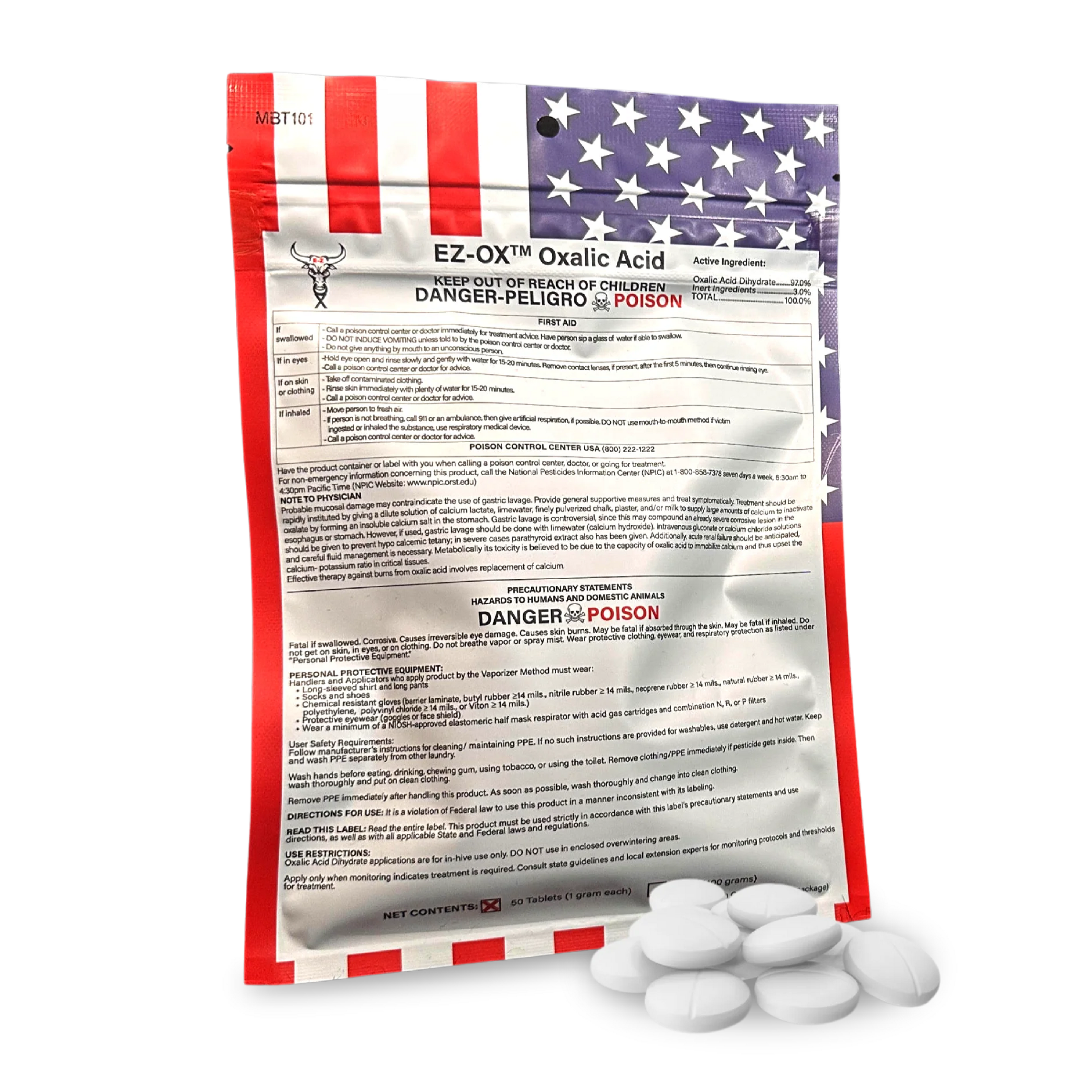 EZ-OX® Oxalic acid Tablets