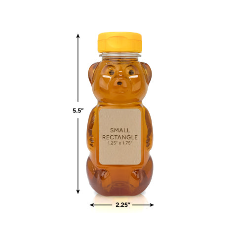 12 oz. wt. Plastic Panel BEARS (case of 400/no caps) [PBRN-12]