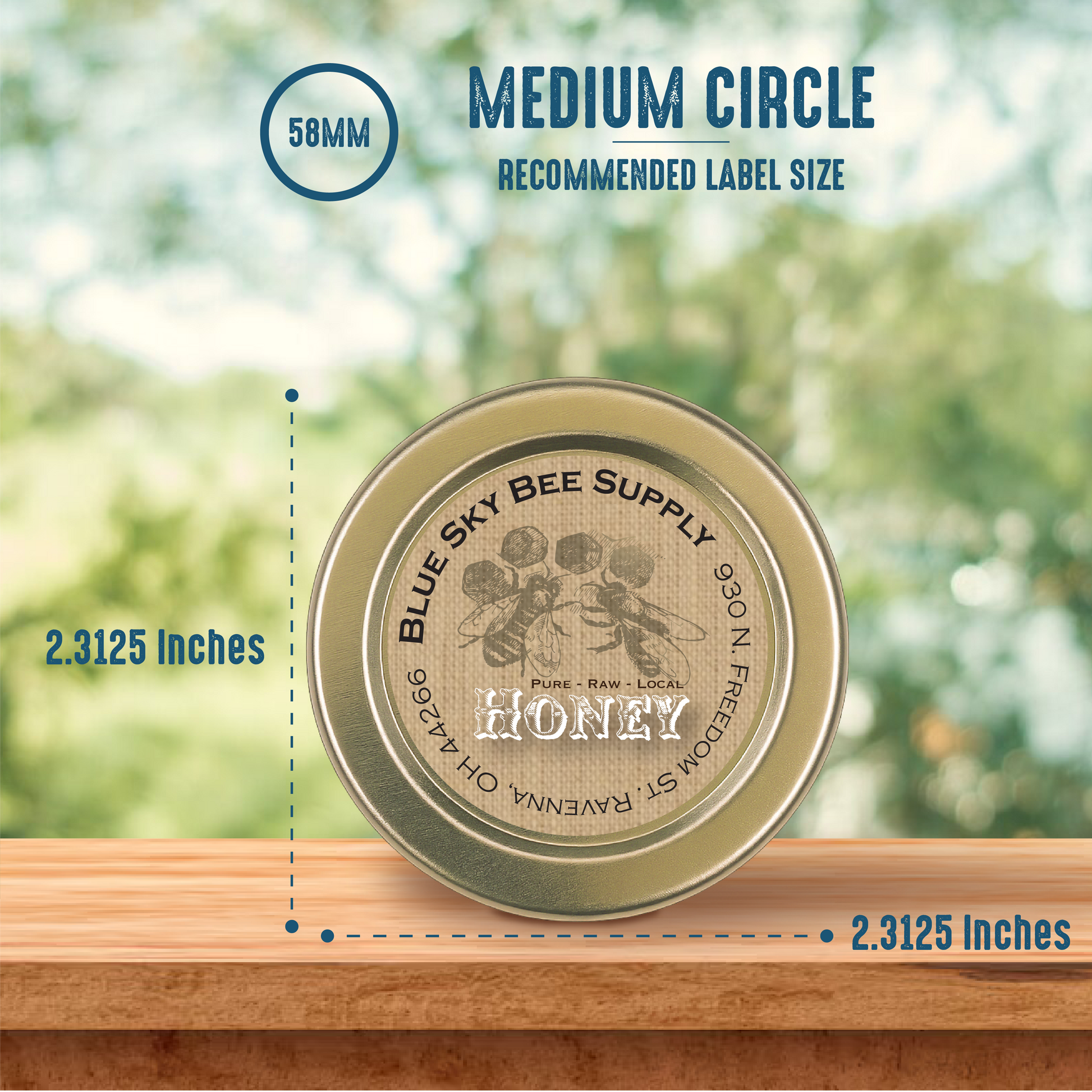 12 oz. wt. Glass Bears (265 ml) (12 ct case w/58mm LUG lids) [GB-12]