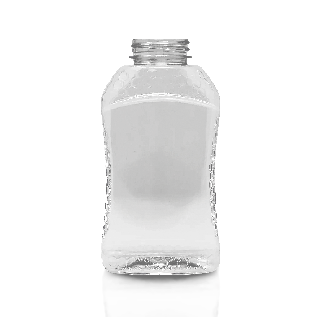 16 oz. wt. Hex-Embossed Hourglass (case of 290/no caps) [HEHG-16]
