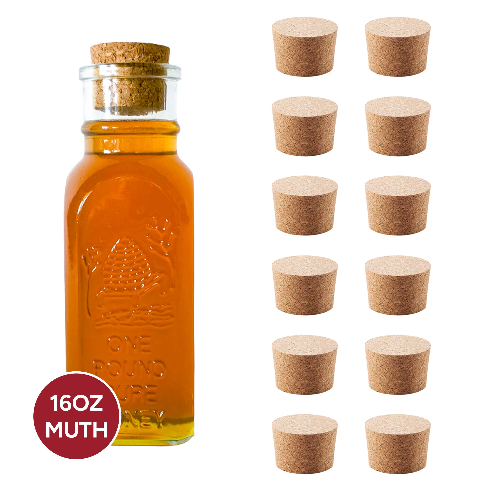 Extra Corks for 16 oz. Muth (12 pack) [CRK16]