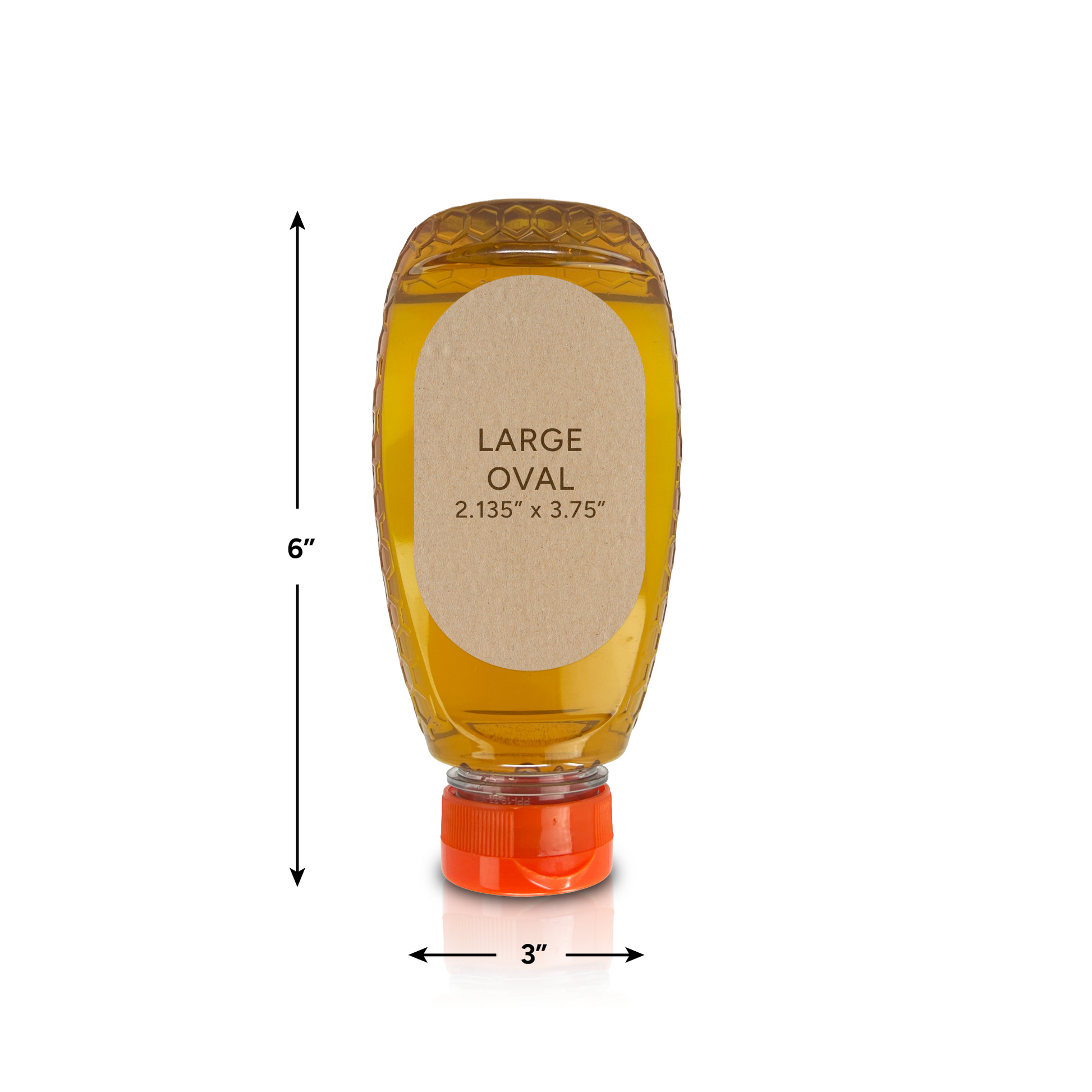 1 lb. wt. Inverted Deco Embossed Container (case of 300/no caps) [IV-16]
