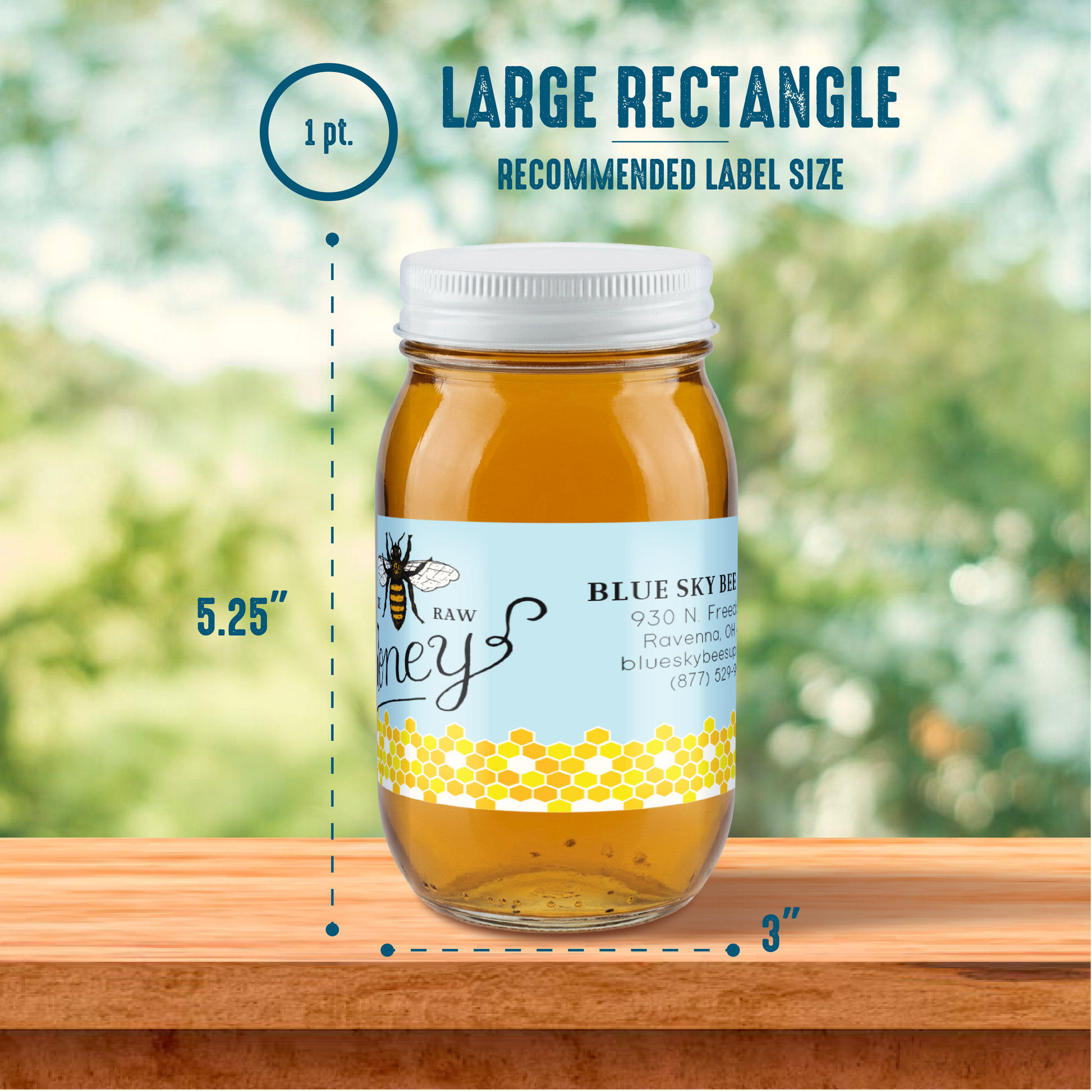 Pint Mayo Jars (12/case) [PT-12]