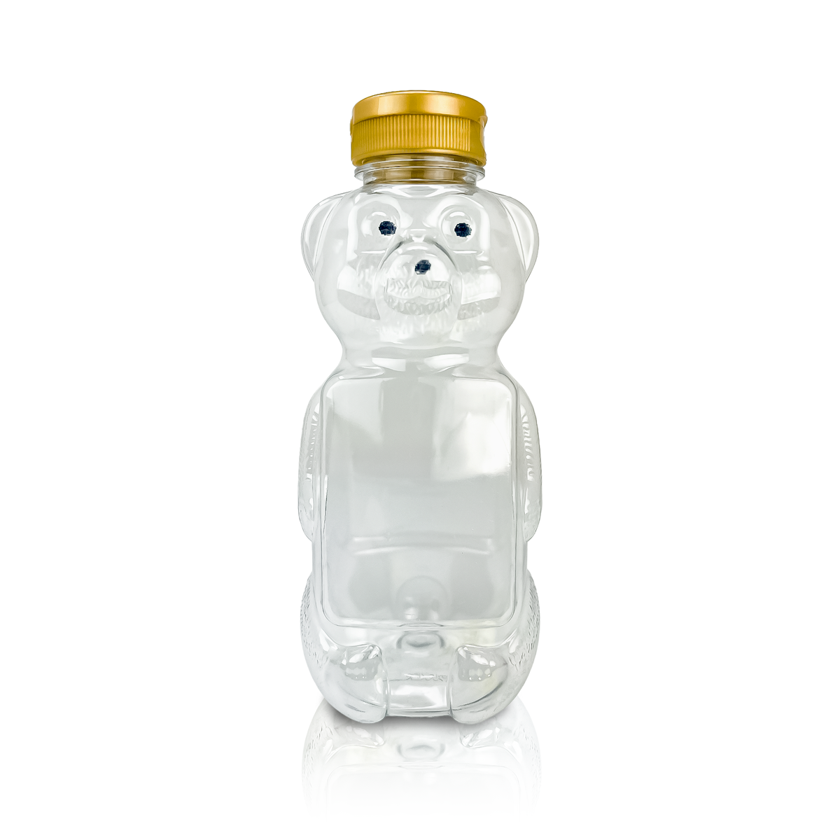 24 oz. wt. Plastic Panel Bear (case of 50 or 195) [PBR-24] | Blue