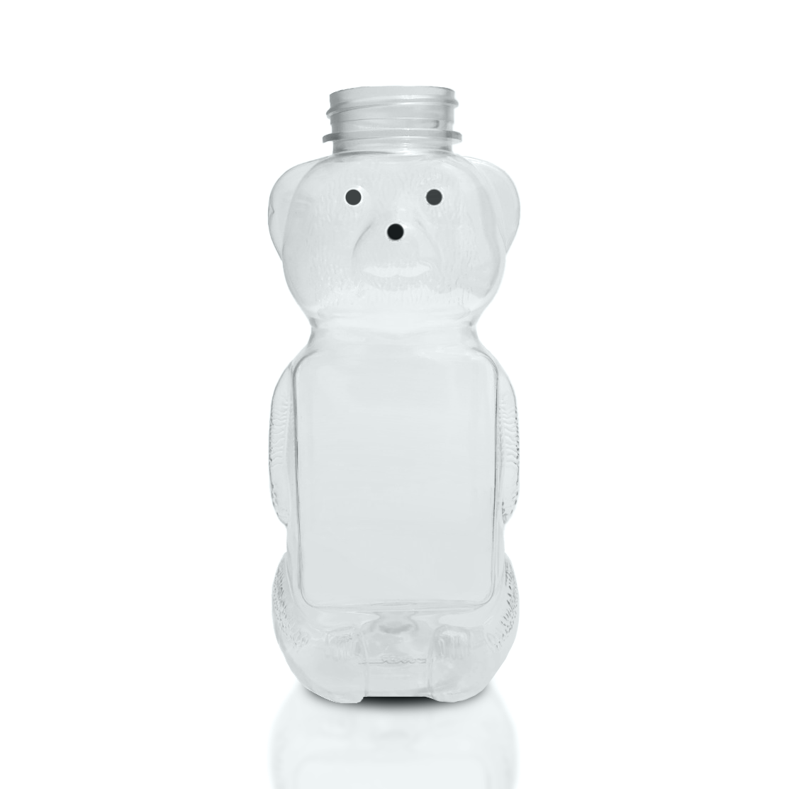 24 oz. wt. Plastic Panel Bear (case of 195/no caps) [PBR-24]