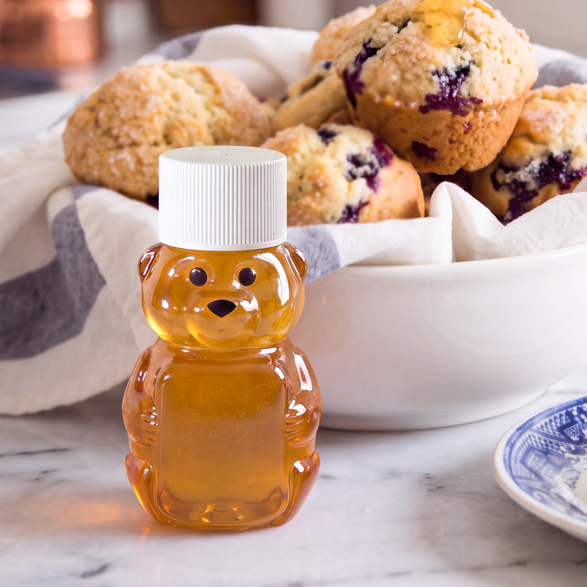 2 oz. wt. Plastic Bears (case of 160 or 800 / Bears ONLY) [PBR-2]