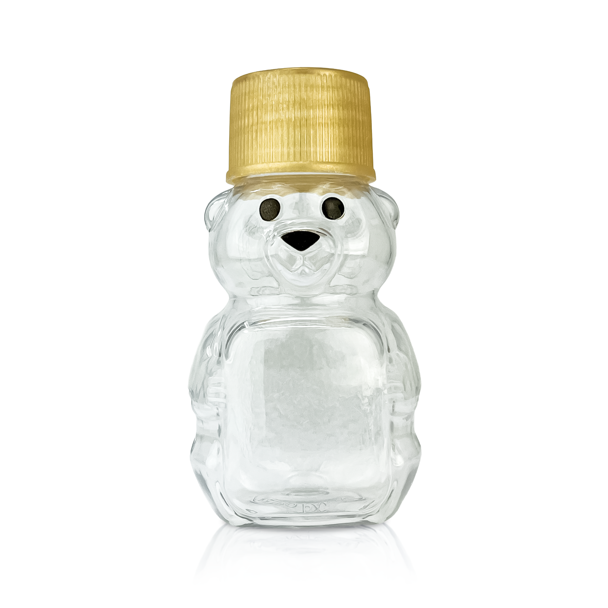 2 oz. wt. Plastic Bears (case of 160 or 800 w/Caps) [PBR-2]