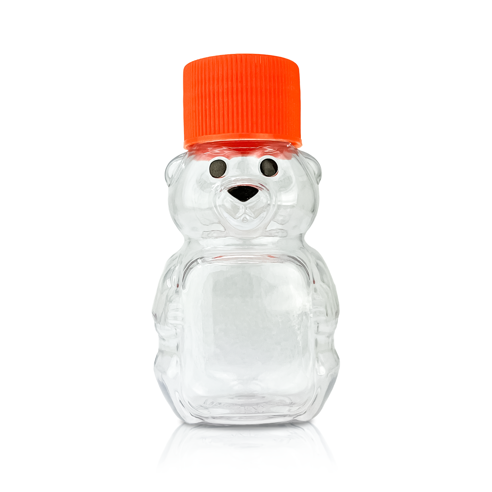 2 oz. wt. Plastic Bears (case of 160 or 800 w/Caps) [PBR-2]