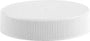 White Plastic Unlined Lids for Glass Classics [48-CP / 63-CP] Blue Sky Bee Supply