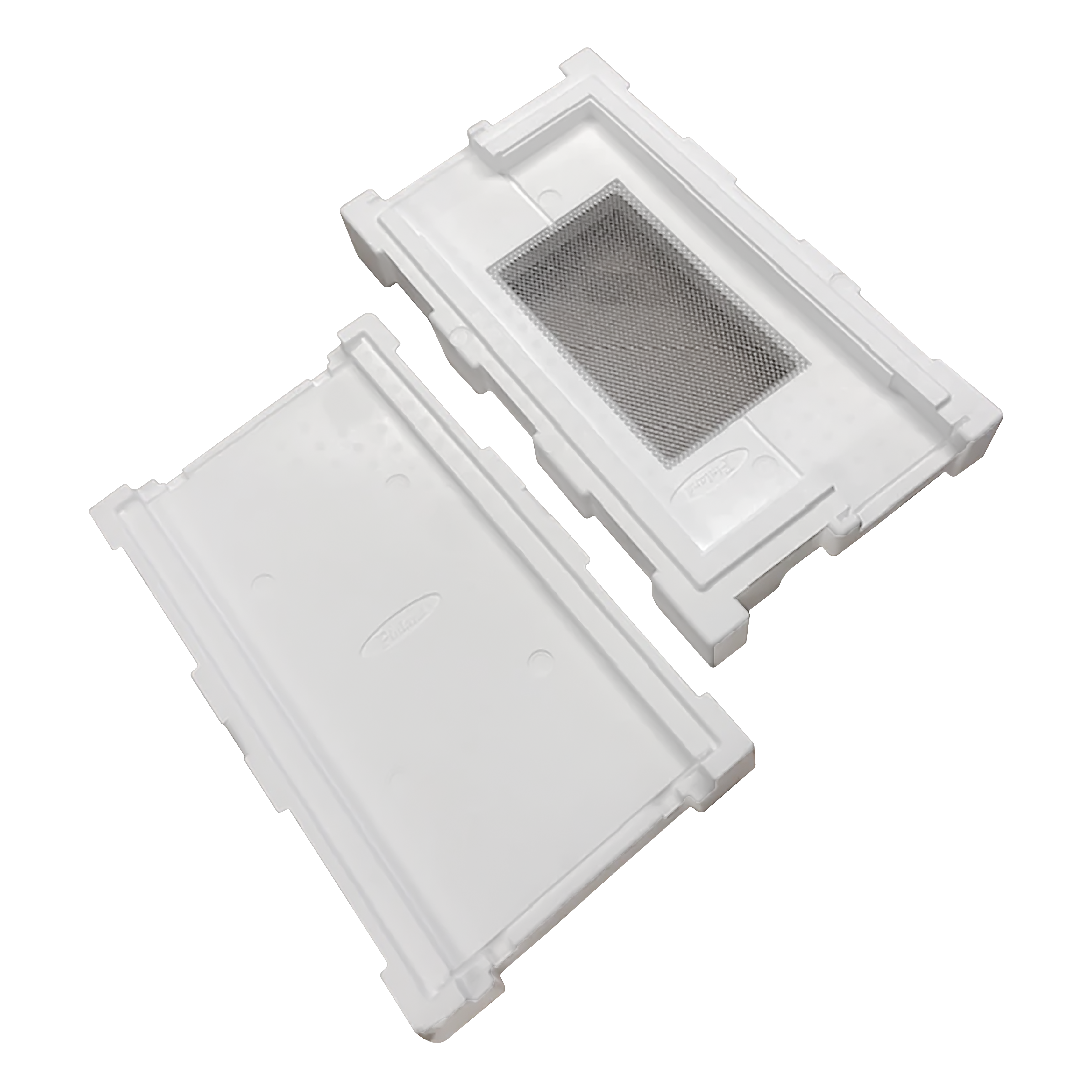 6 Frame Polystyrene Nuc Top and Bottom Set