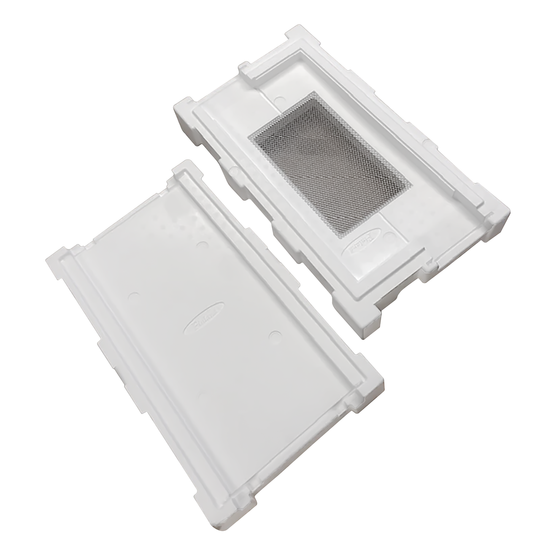 6 Frame Polystyrene Nuc Top and Bottom Set
