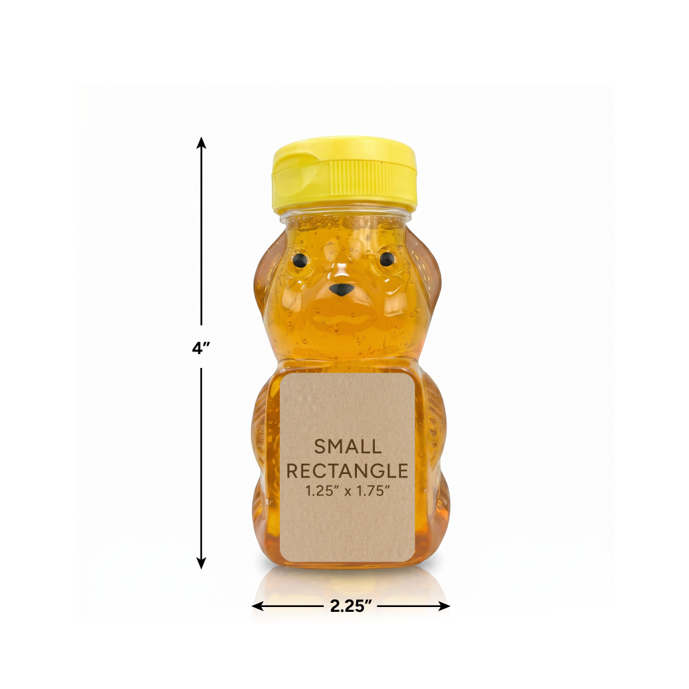 6 oz. wt. Plastic Panel Bear (tray of 96) [PBR-6]