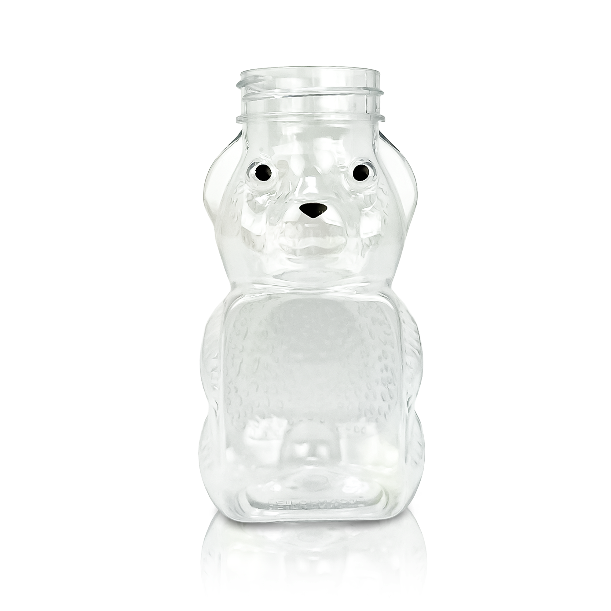 6 oz. wt. Plastic Panel Bear (case of 384/no caps) [PBR-6]