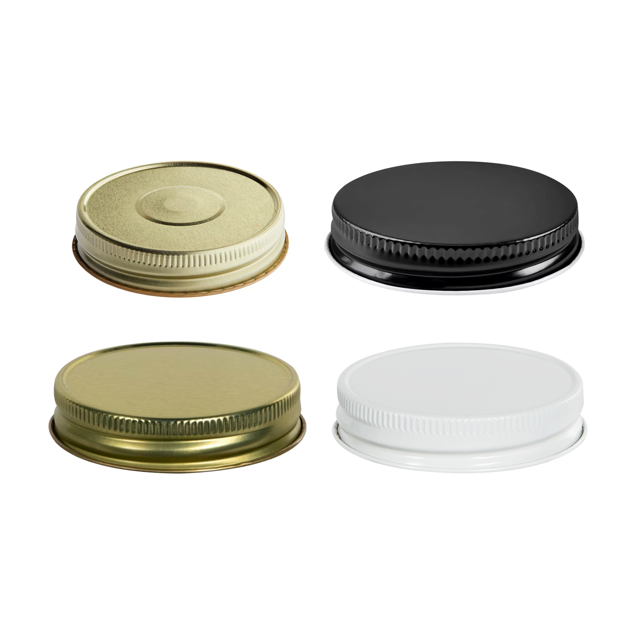 70G Lids for Canning (12 count) [70G-NB / 70GW-NB / 70G-WB]