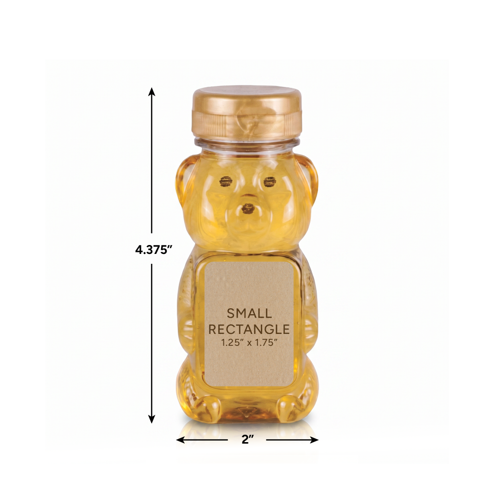 8 oz. wt. Plastic Panel Bears (case of 50) [PBR-8]