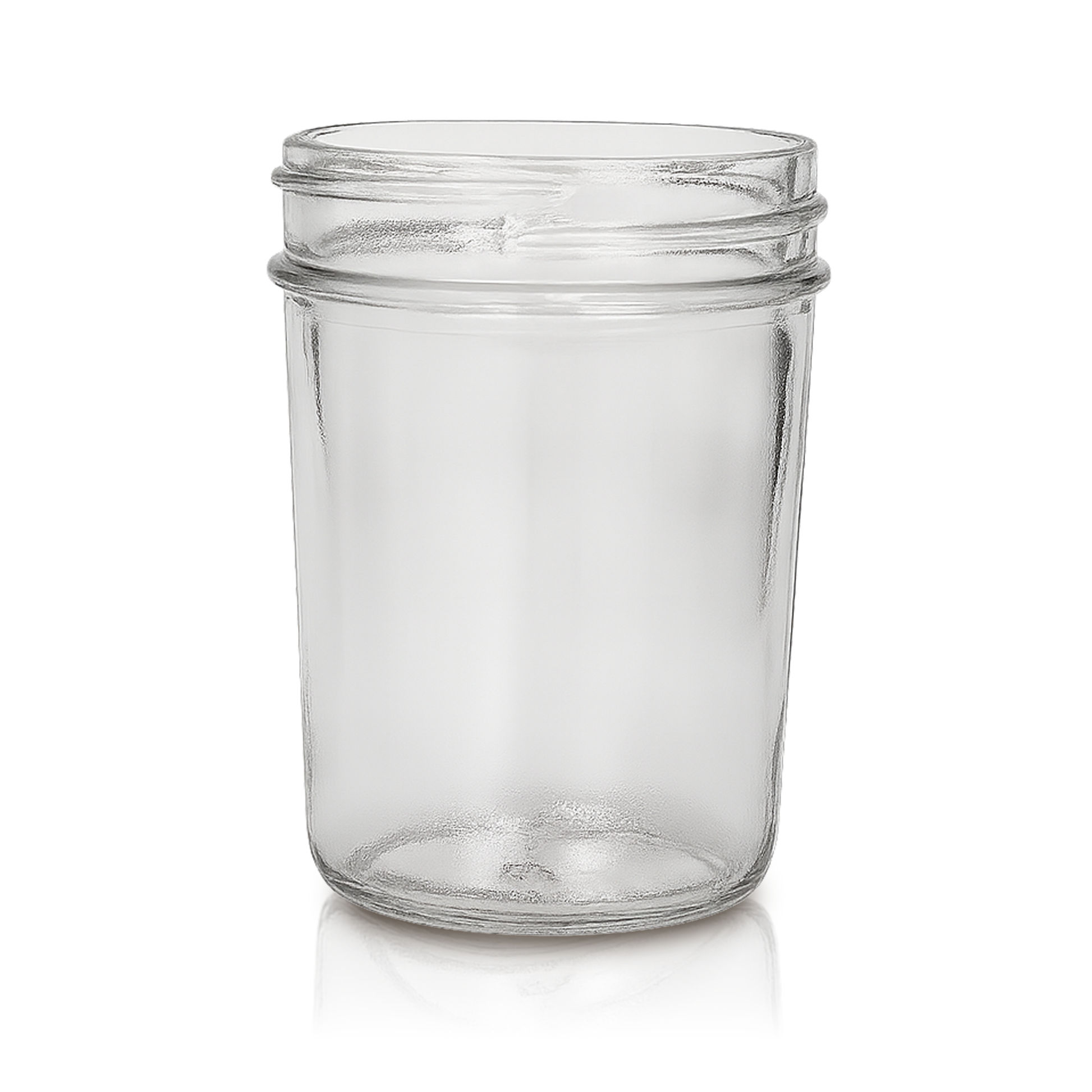 8 fl. oz. Glass Jelly Jars (12 count/no lids) [8-JJ]
