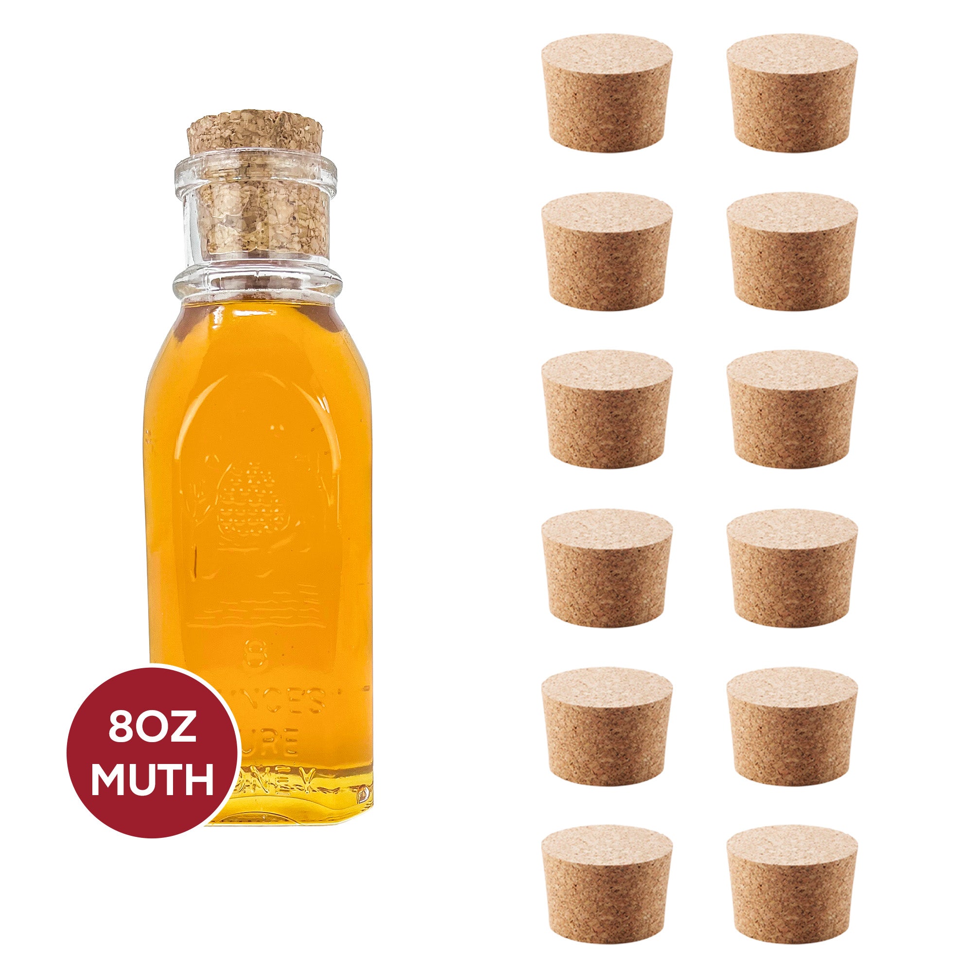 Extra Corks for 8 oz. Muth (12 pack) [CRK8]