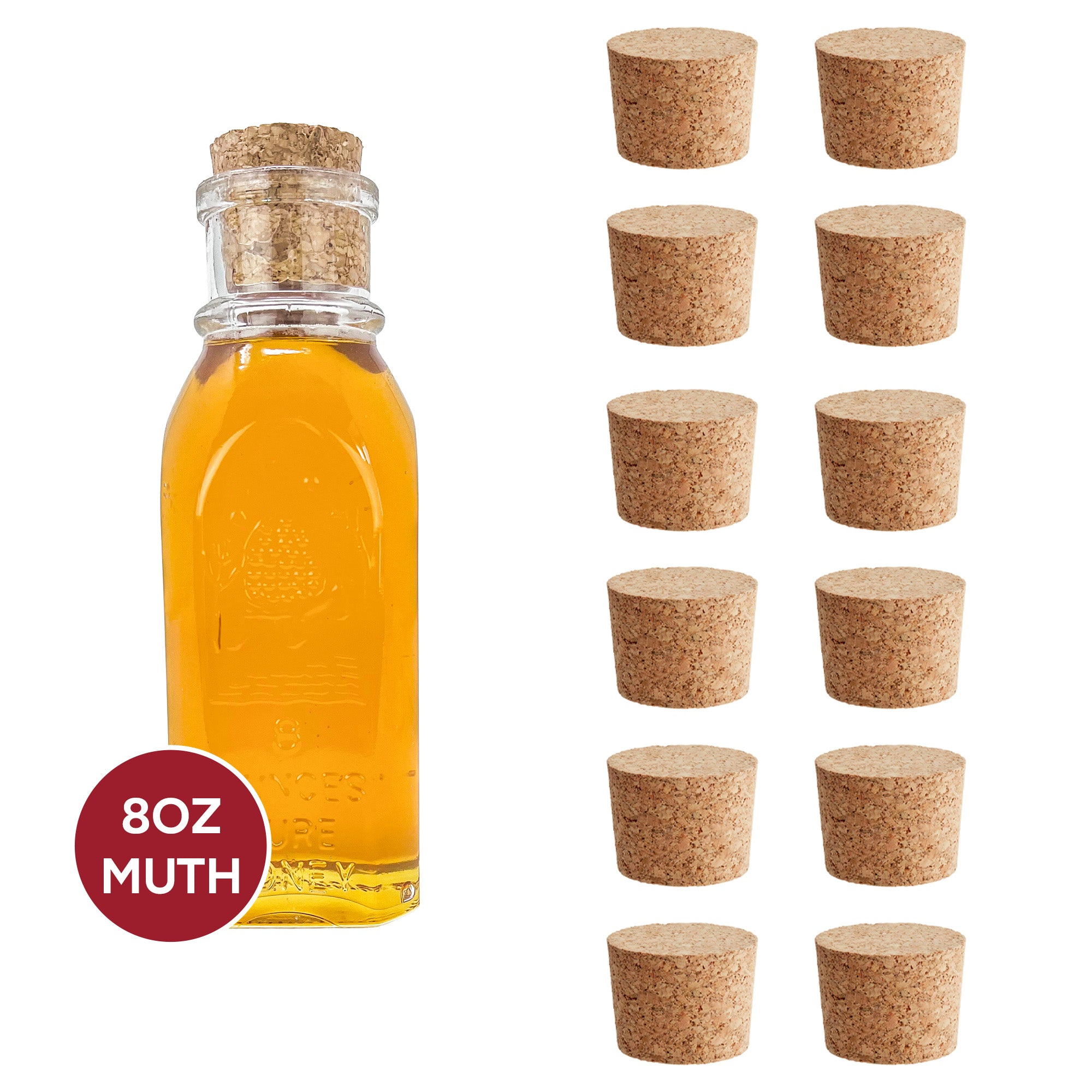 Extra Corks for 8 oz. Muth (12 pack) [CRK8]