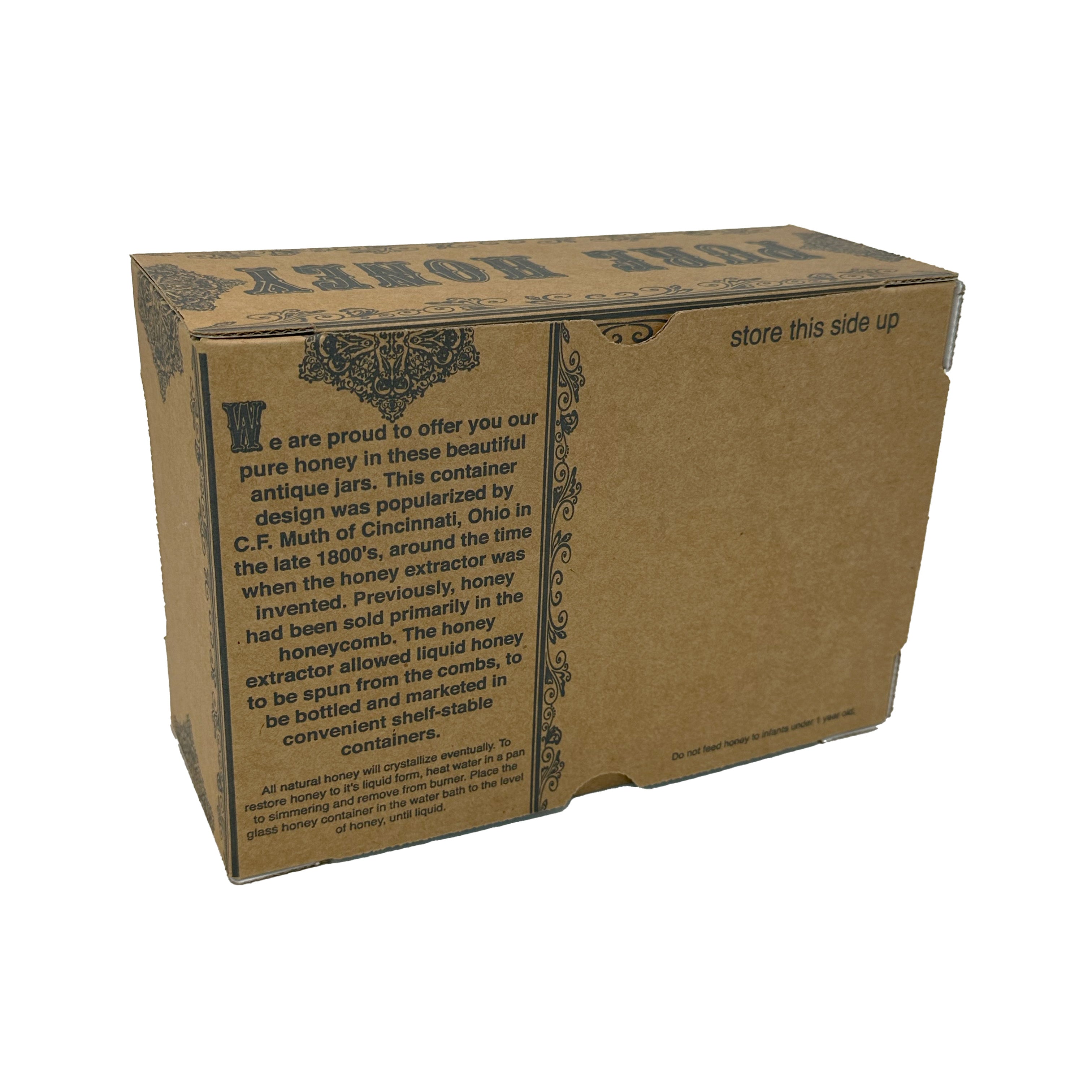 Gift Boxes for 8 oz. Muth Jars (bundle of 12) [MJB8] | Blue Sky