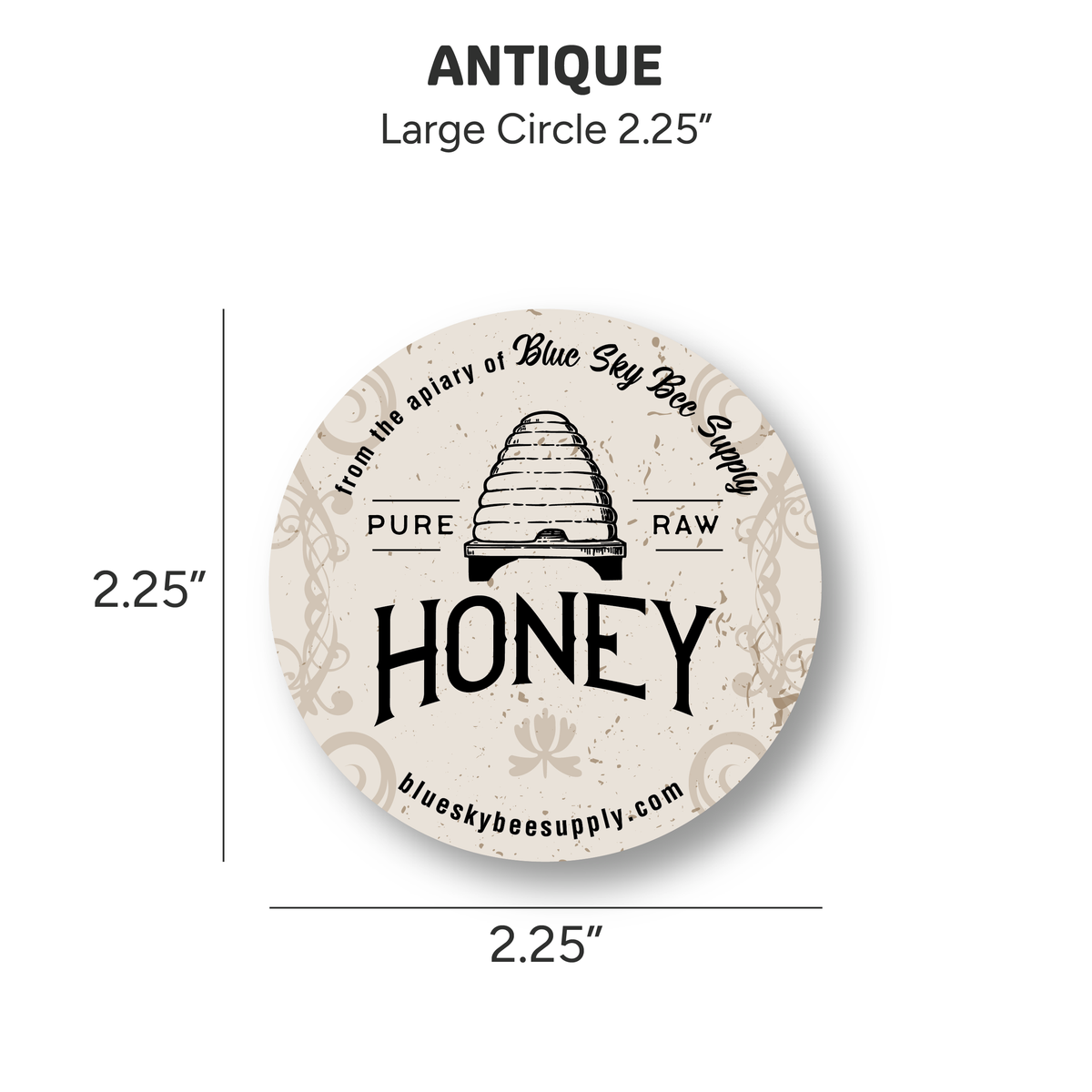 Antique - Customizable Label Design