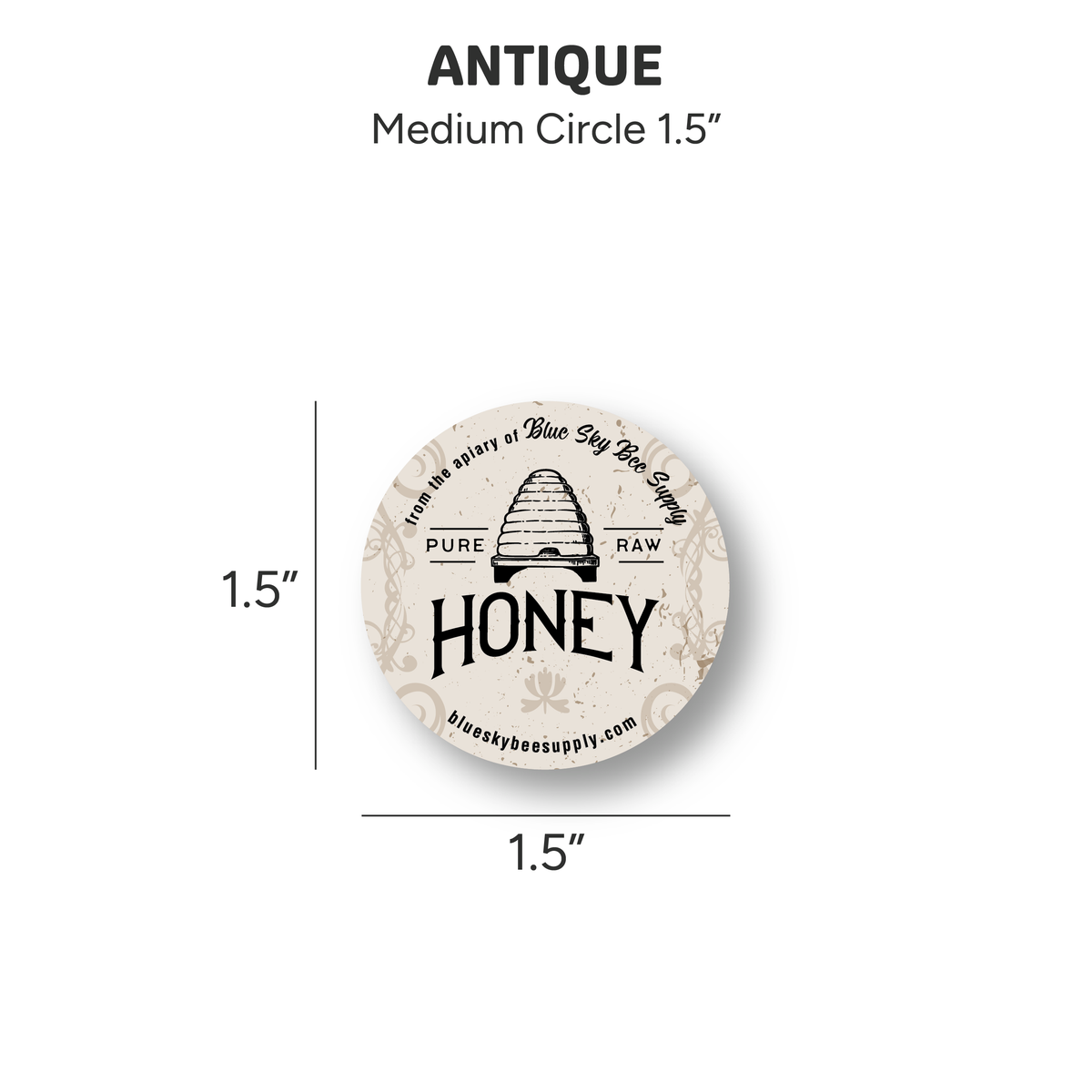Antique - Customizable Label Design