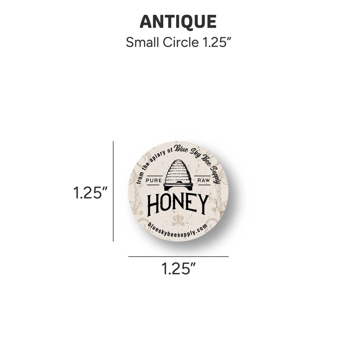 Antique - Customizable Label Design