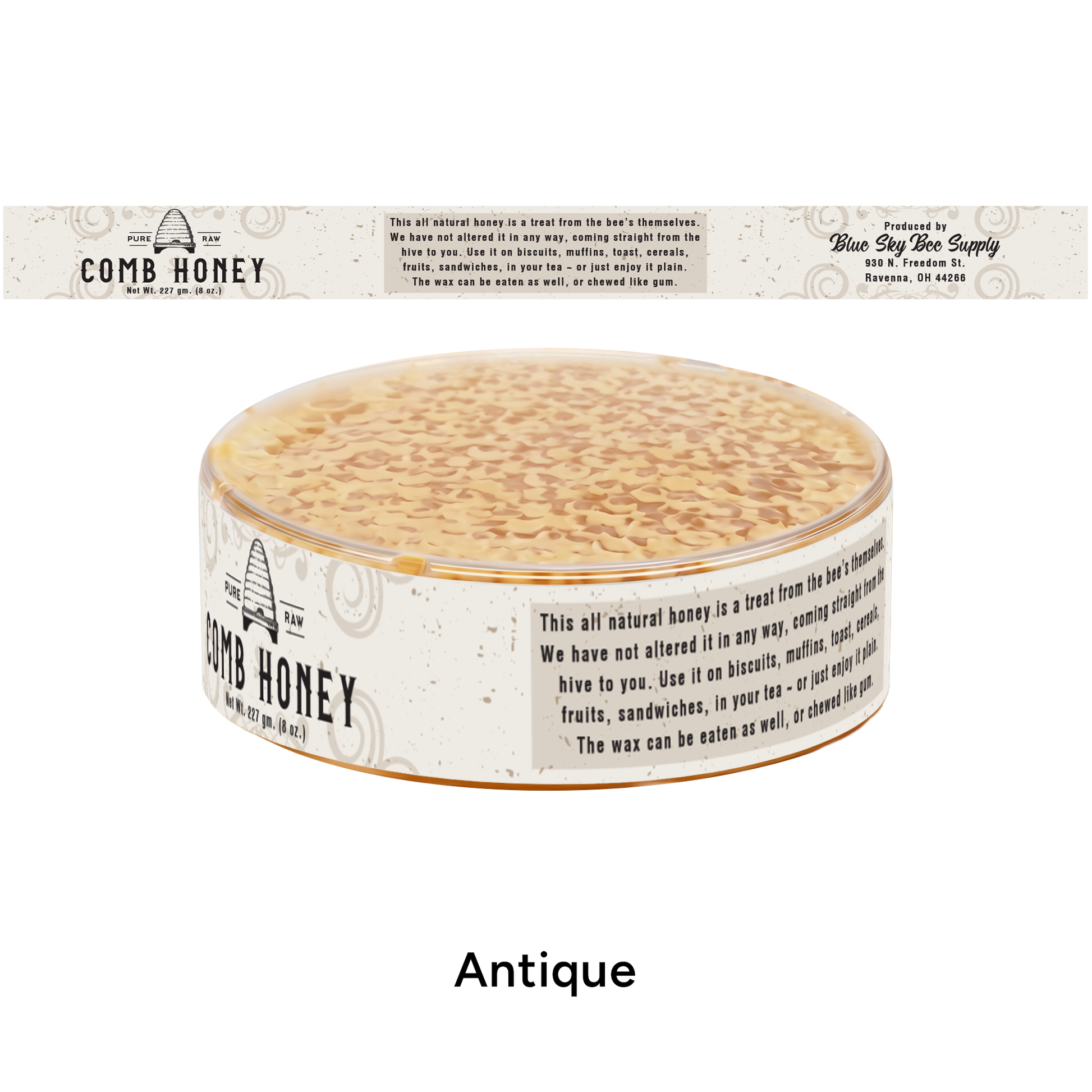 Customizable Ross Round Labels (100 count) [RR-CUST]