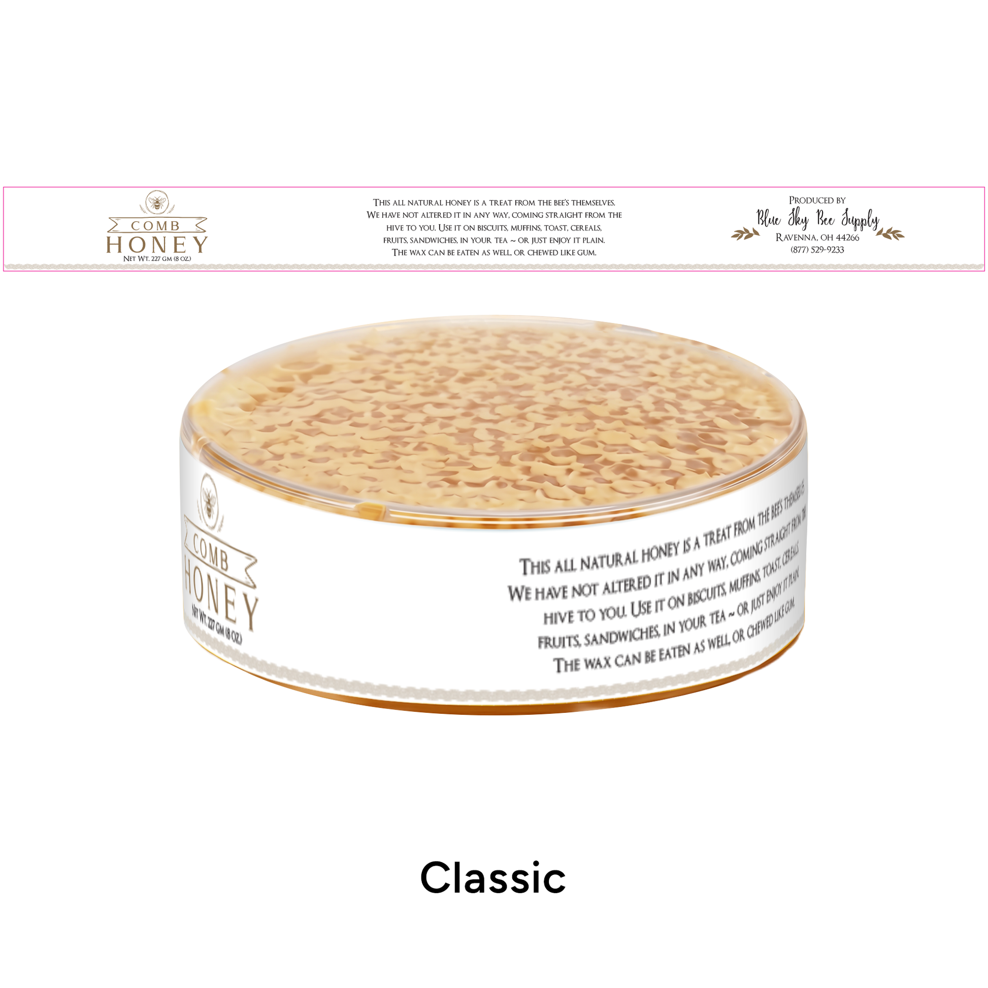 Customizable Ross Round Labels (100 count) [RR-CUST]