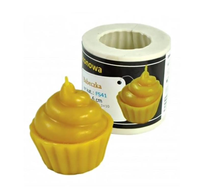 Cupcake Candle Mold [FS41]