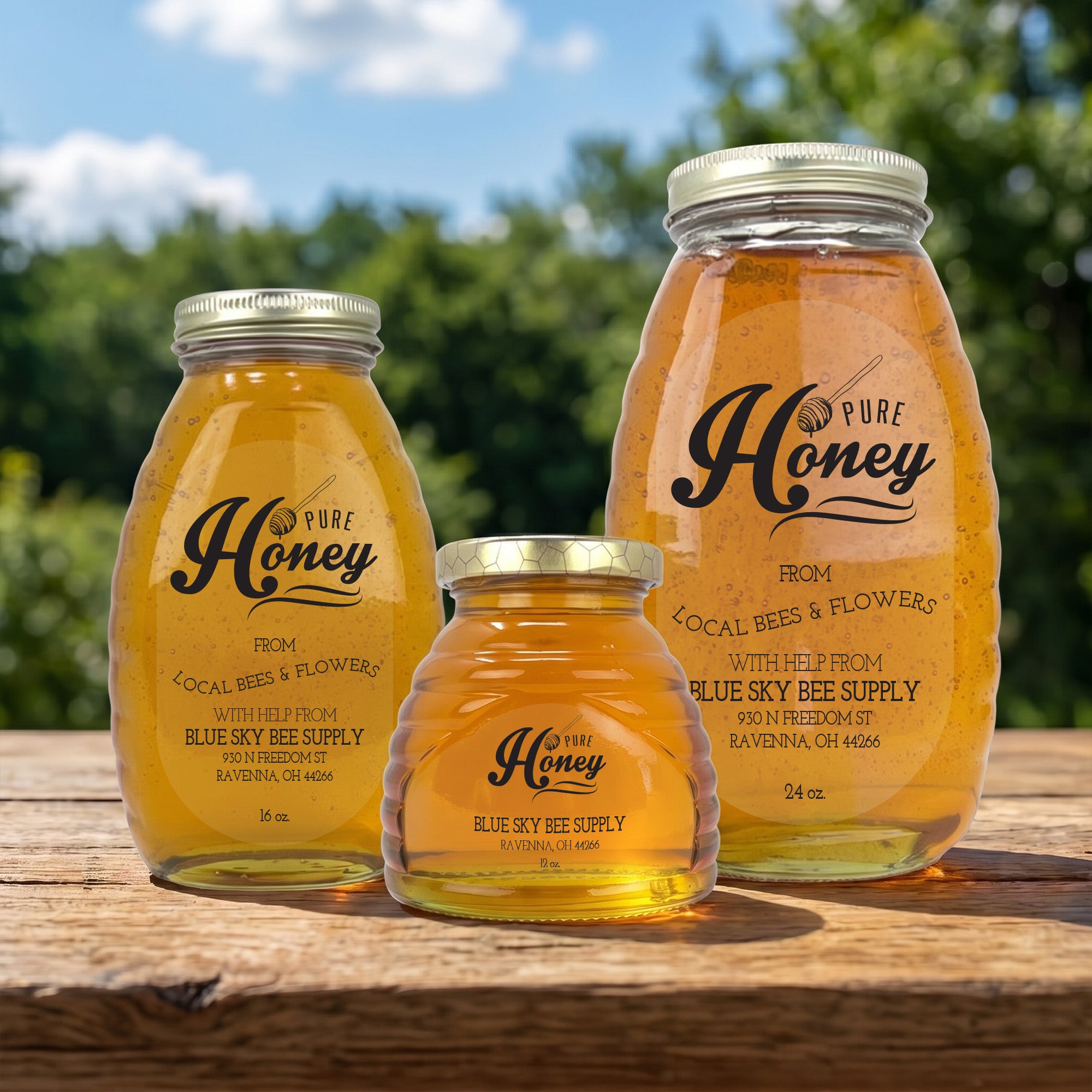 Dipper - Customizable Clear Label Design