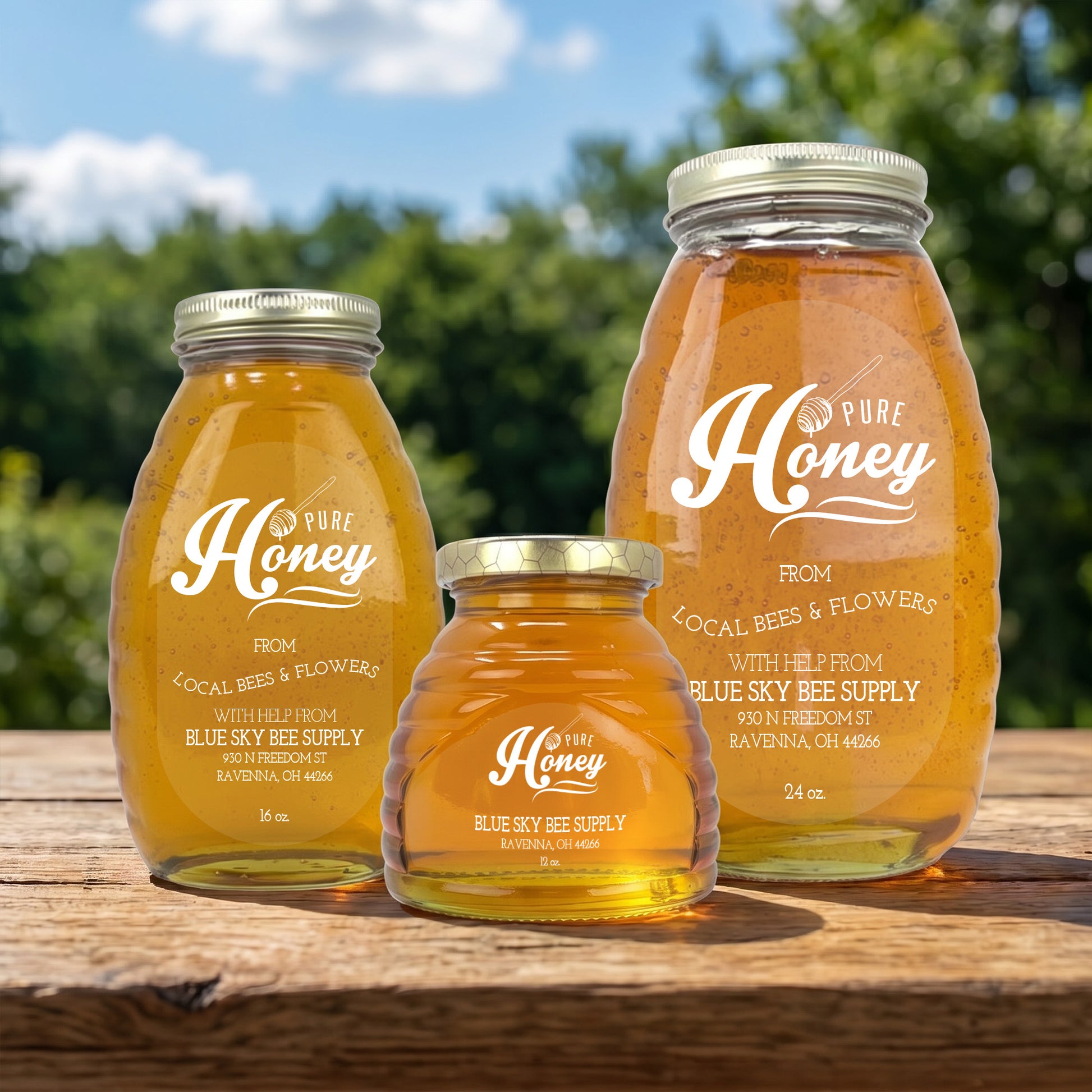 Dipper - Customizable Clear Label Design