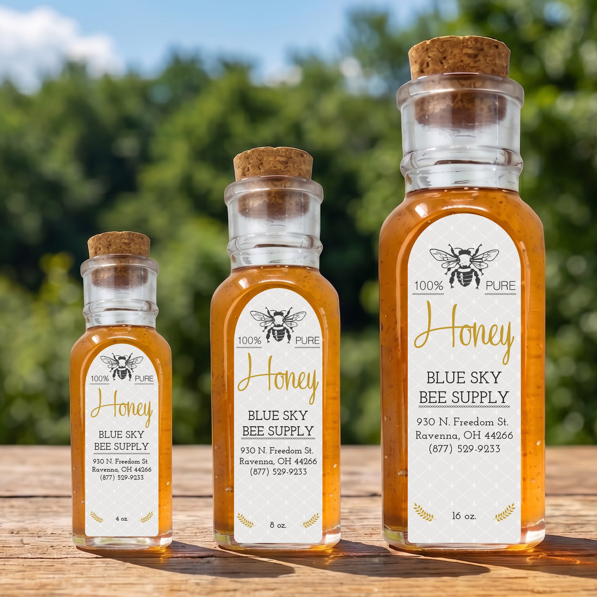 Elegance - Customizable Muth Jar Labels
