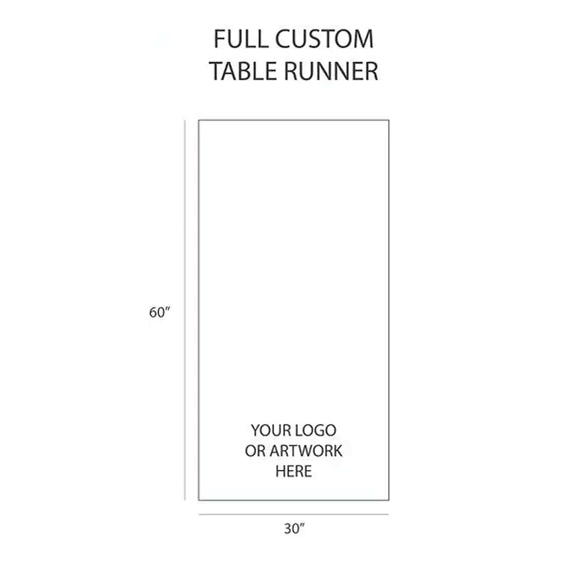 Full Custom Table Runner