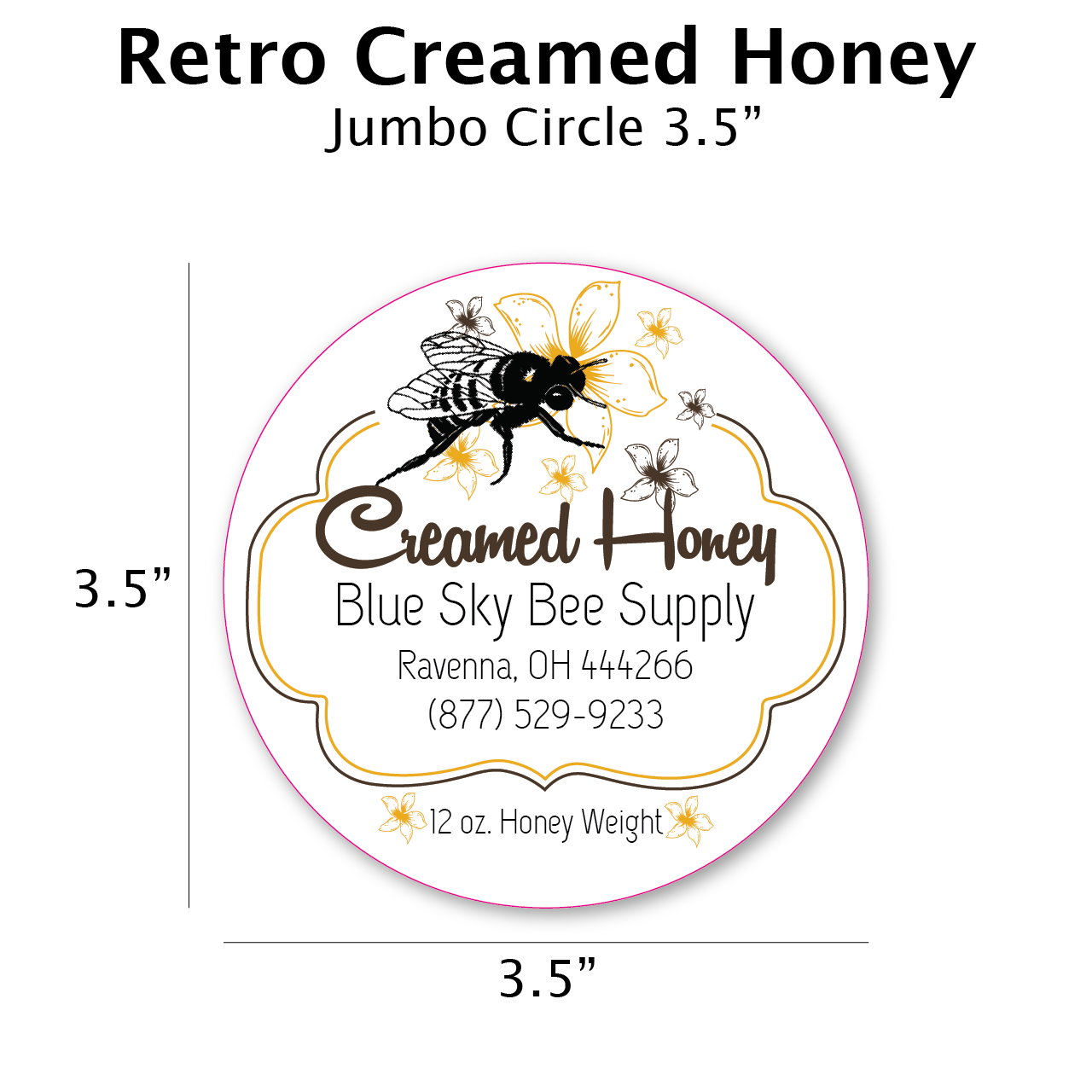 Creamed Honey Labels [CHLC]