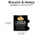 Biscuits & Honey - Customizable Label Design Blue Sky Bee Supply