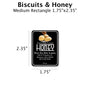 Biscuits & Honey - Customizable Label Design Blue Sky Bee Supply