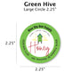 Green Hive - Customizable Label Design Blue Sky Bee Supply