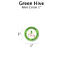 Green Hive - Customizable Label Design Blue Sky Bee Supply