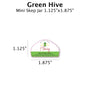 Green Hive - Customizable Label Design Blue Sky Bee Supply