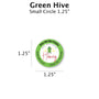 Green Hive - Customizable Label Design Blue Sky Bee Supply