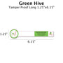 Green Hive - Customizable Label Design Blue Sky Bee Supply
