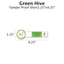 Green Hive - Customizable Label Design Blue Sky Bee Supply