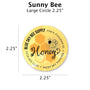 Sunny Bee - Customizable Label Design Blue Sky Bee Supply