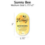 Sunny Bee - Customizable Label Design Blue Sky Bee Supply