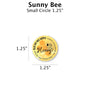Sunny Bee - Customizable Label Design Blue Sky Bee Supply