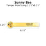 Sunny Bee - Customizable Label Design Blue Sky Bee Supply