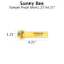Sunny Bee - Customizable Label Design Blue Sky Bee Supply