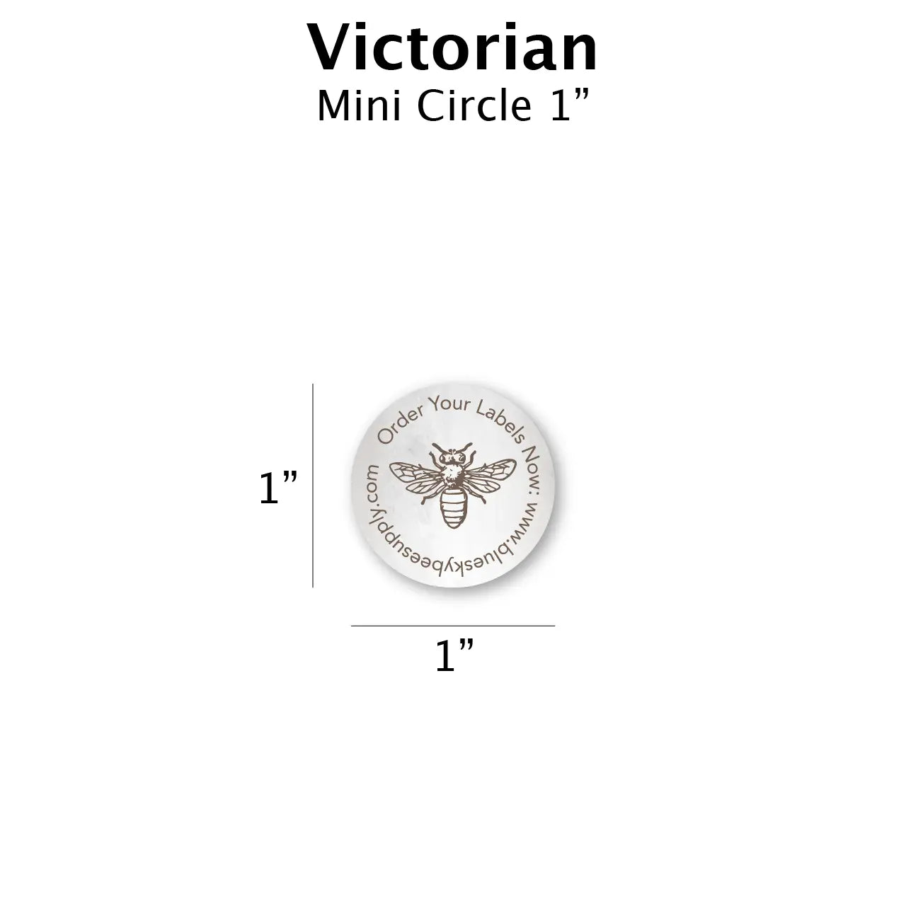 Victorian - Customizable Label Design Blue Sky Bee Supply