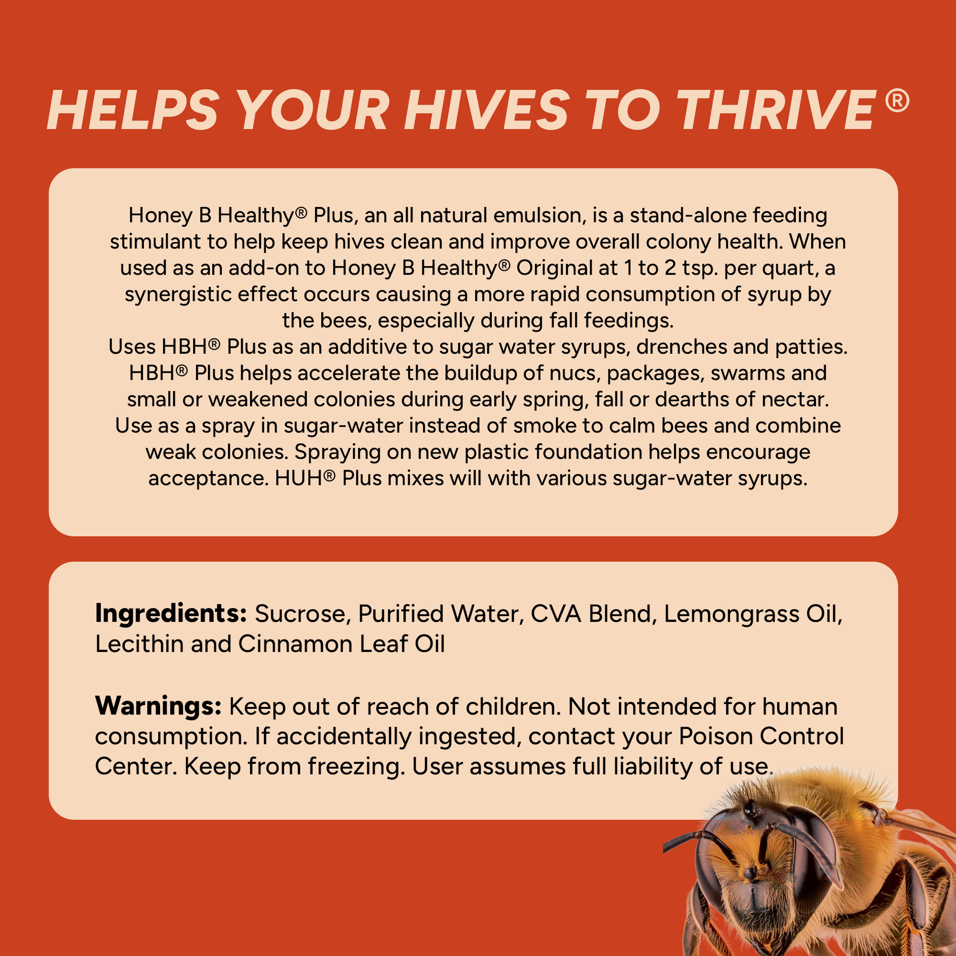 Super Plus (Honey-B-Healthy) 16 oz [SP-HBH]